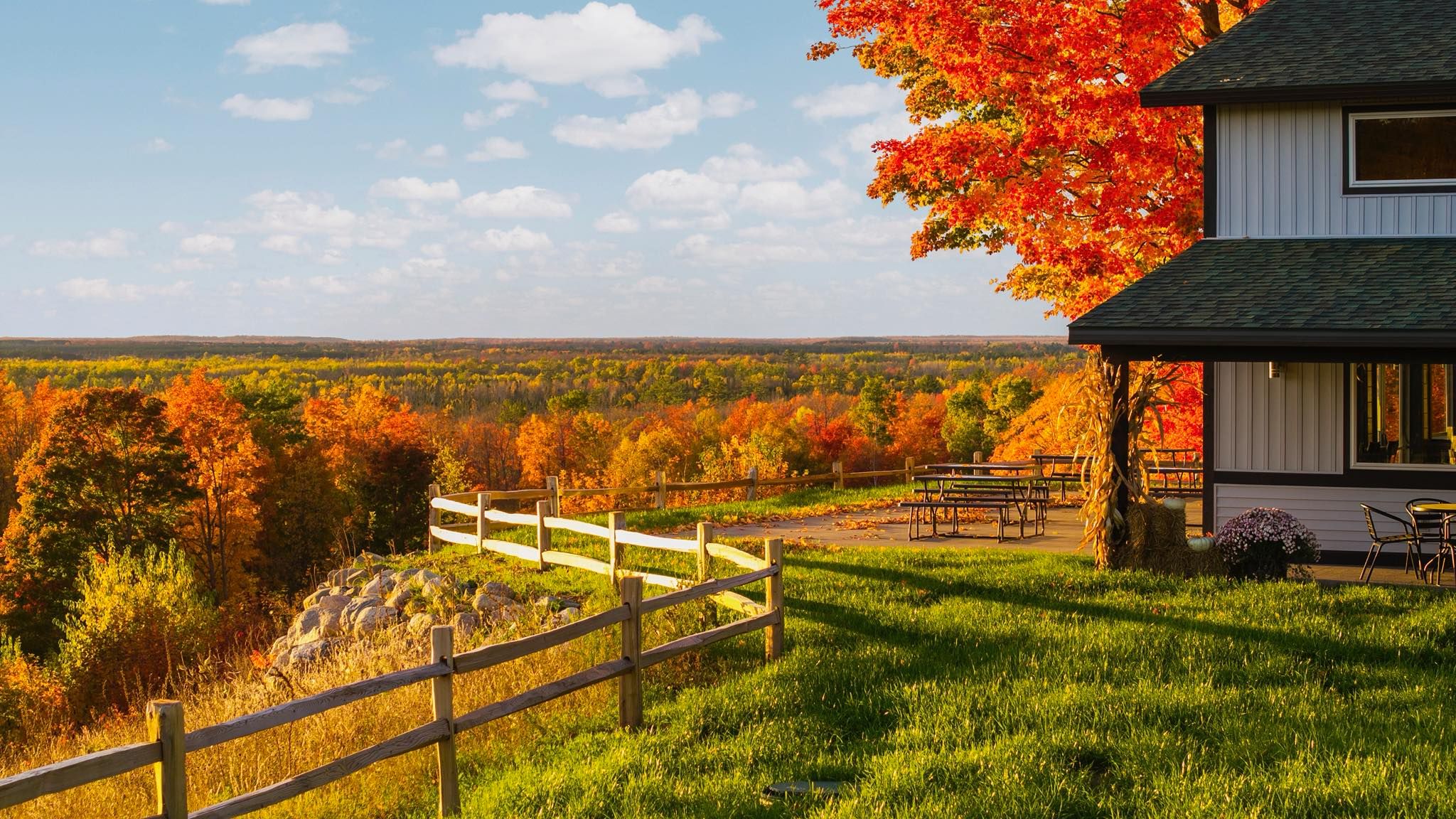 Grandview Golf Course in autumn